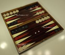 American chess 13 high - gloss walnut wood design board of sophisticated wood high - grade