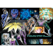 Bandage PB limited mobile warrior Gaodaoo 00 character postcard set bookmarks around the spot