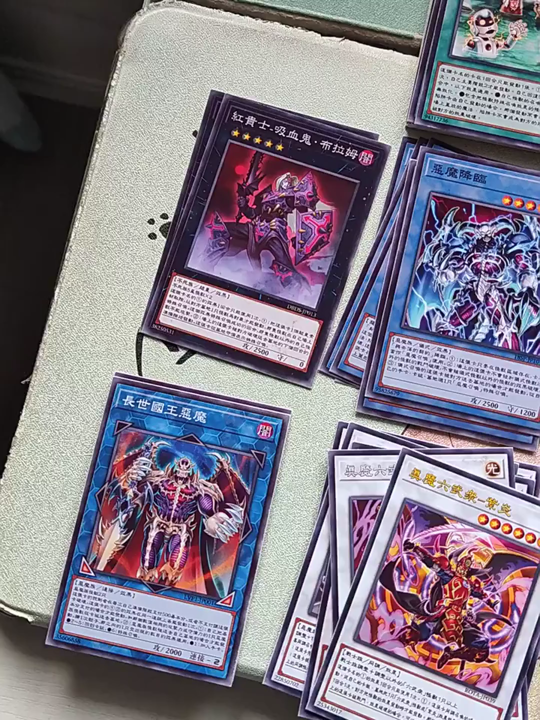 ZZ少年馆自制游戏王中文单卡散卡DTC4侵入魔鬼长锹测评！这卡真的