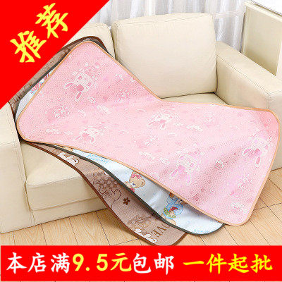 Baby Mat Crib Ice Silk Mat Newborn Kindergarten Children Mat Linen Baby Straw Mat