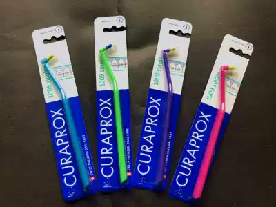 CURAPROX single toothbrush 1009 single toothbrush independent Swiss imported original gargle cleaning dental implant toothbrush