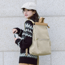 Qminica Commuter Double Shoulder Bag 2022 New High School School Bag Day Faculty Winds and Womens Department Chauffers