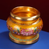 Cloisonne Emamel Lotus Burness Гостиная гостиная для Будды поставки Buddha Furniture Homeving Предложения для Buddha Lotus Burner Supplies для Будды