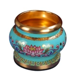 Cloisonne Emamel Lotus Burness Гостиная гостиная для Будды поставки Buddha Furniture Homeving Предложения для Buddha Lotus Burner Supplies для Будды