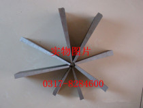 Flat pad iron Q235 material Oblique iron wedge iron wedge pad iron Wedge iron 100*50*20*3mm
