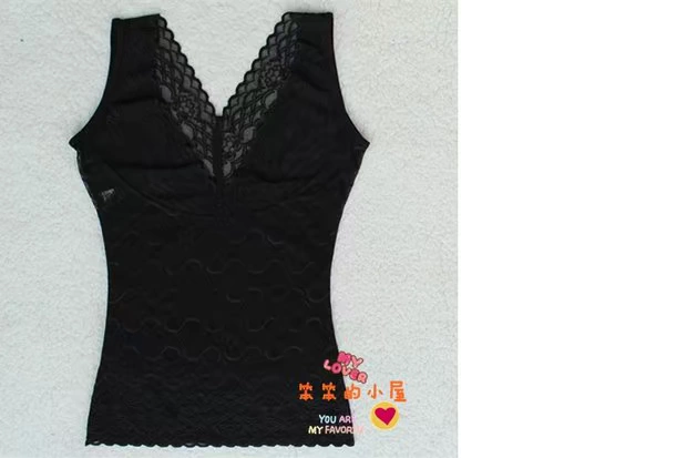 Người hâm mộ Peel 4953 ren ngực cơ thể định hình cơ thể vest bụng trở lại một phần đôi đồ lót mỏng corset