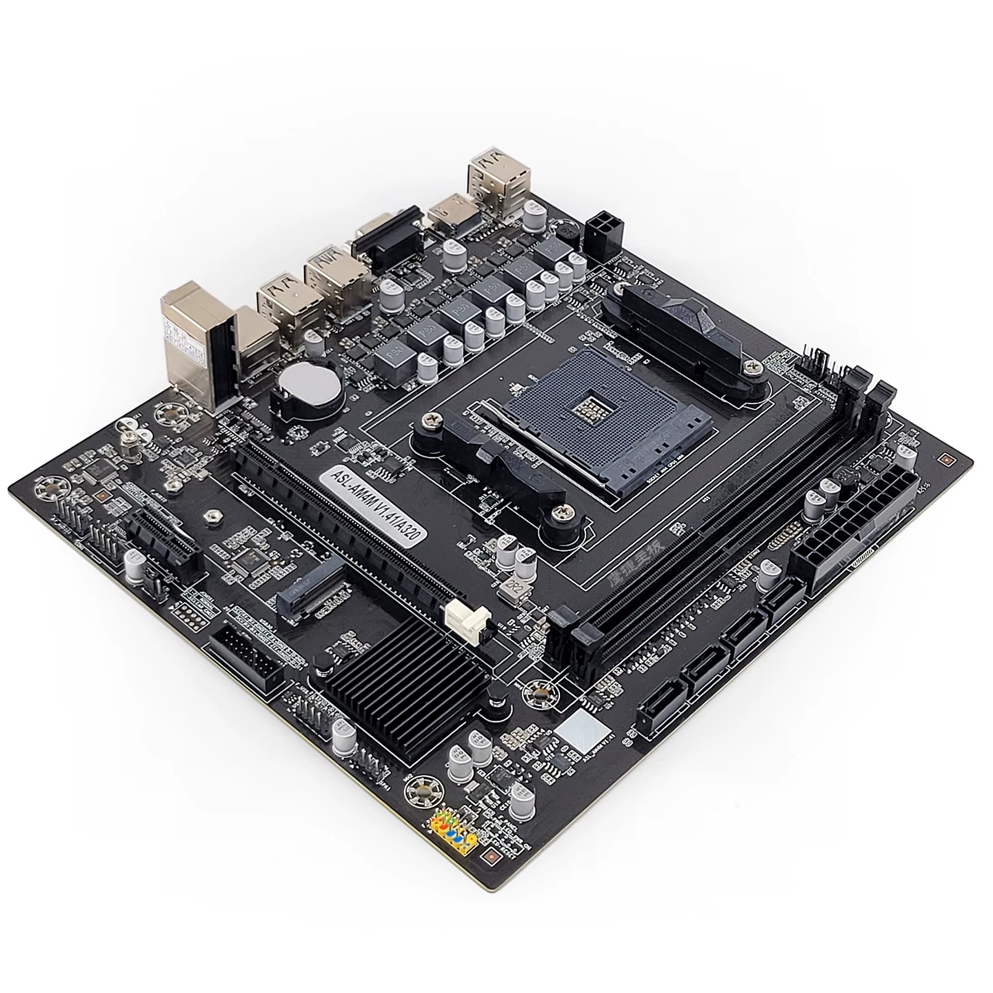 Новая материнская плата Eagle A320 D4 AM4 DDR4 с 1331 выводами поддерживает Ryzen Athlon и другие AMD