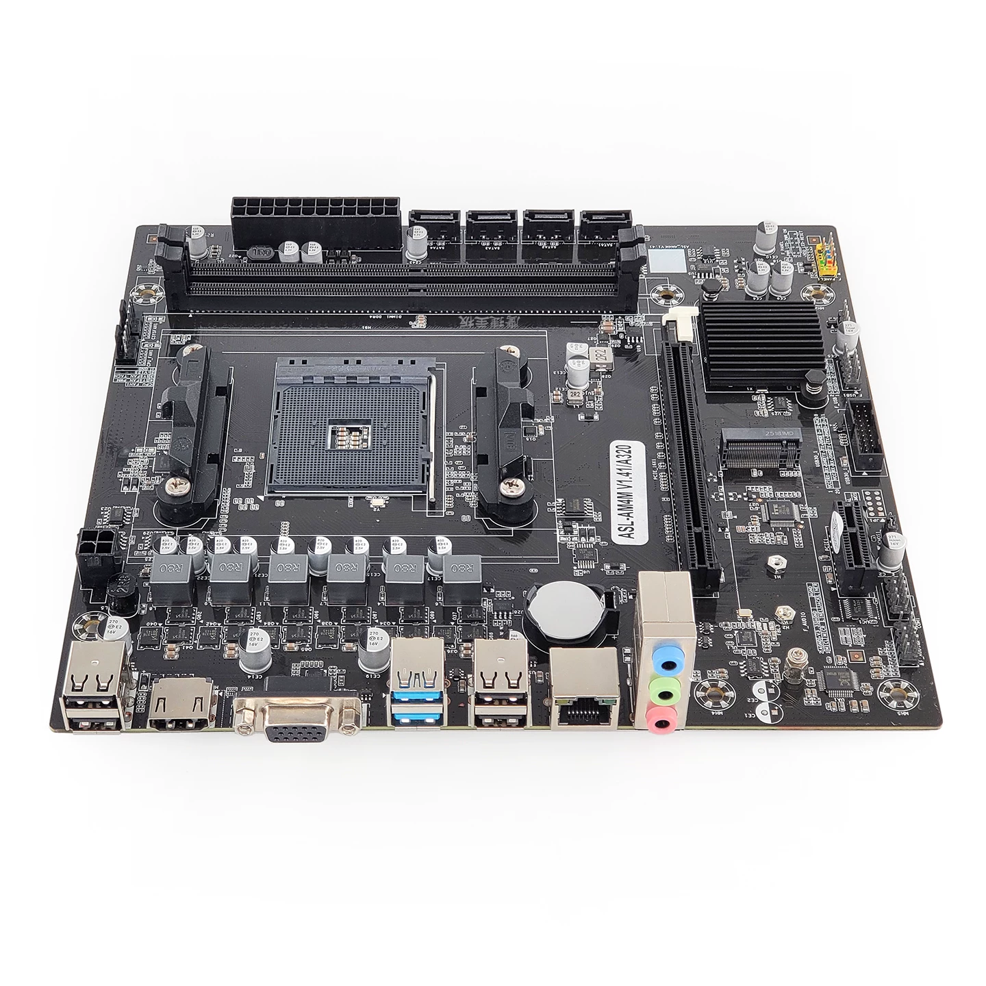 Новая материнская плата Eagle A320 D4 AM4 DDR4 с 1331 выводами поддерживает Ryzen Athlon и другие AMD