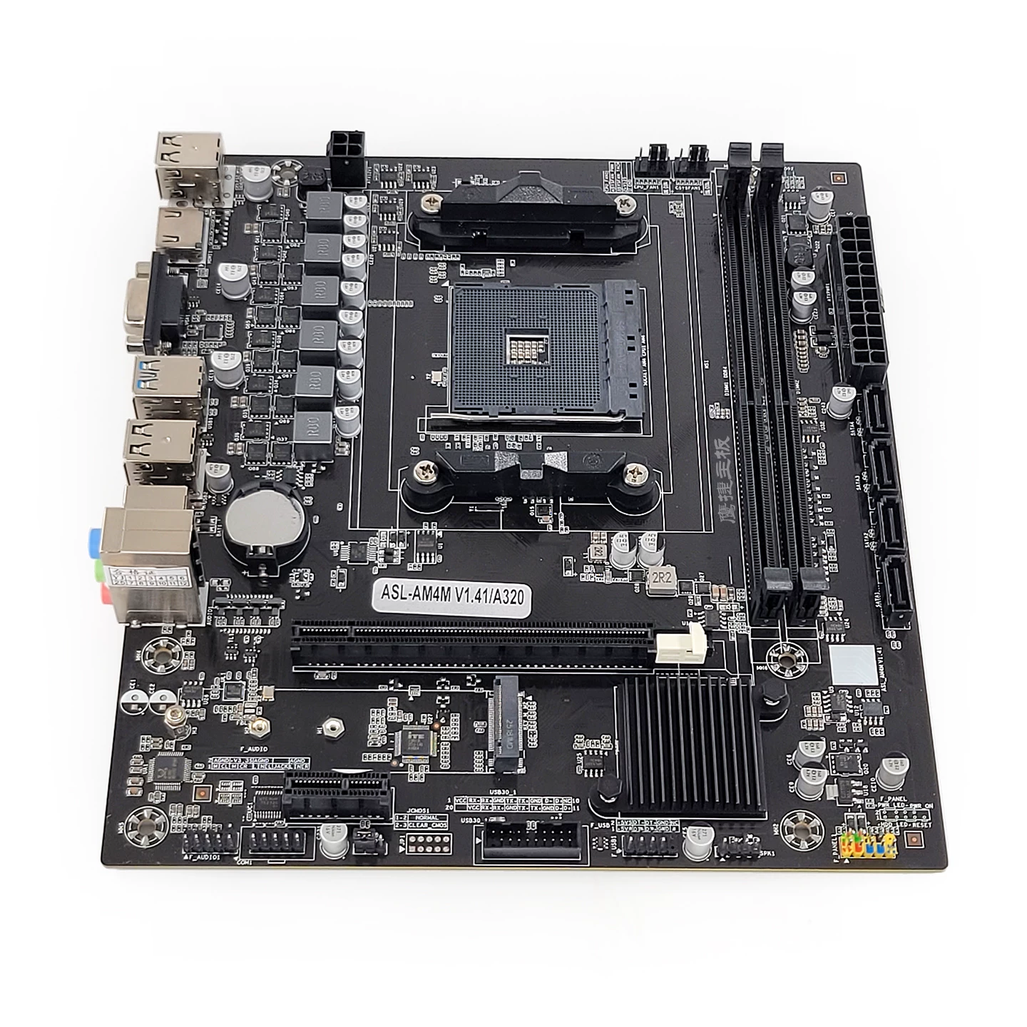 Новая материнская плата Eagle A320 D4 AM4 DDR4 с 1331 выводами поддерживает Ryzen Athlon и другие AMD