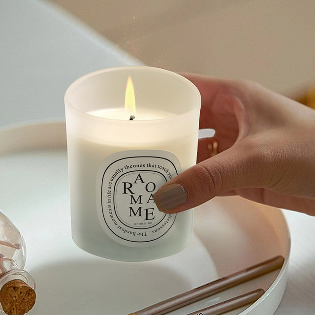Ins Scented Candle Home Indoor Long-Lasting Essential Oil Scented Candle Ornaments High-End Niche Birthday Gifts