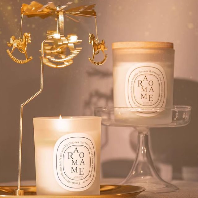 Ins Scented Candle Home Indoor Long-Lasting Essential Oil Scented Candle Ornaments High-End Niche Birthday Gifts