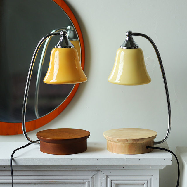 Original Retro Atmosphere Aromatherapy Wax Melting Lamp Indoor Flameless Diffuser Candle Lamp Fragrance Ornament Wedding Birthday Gift