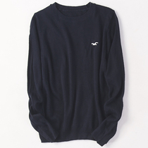 60542 autumn and winter new womens Korean round neck pullover fashion casual simple all-match sweater top 1226