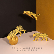  Spot AHD｜Spain DOIY Leopard bottle opener Beer screwdriver creative bottle opener ins decorative ornaments