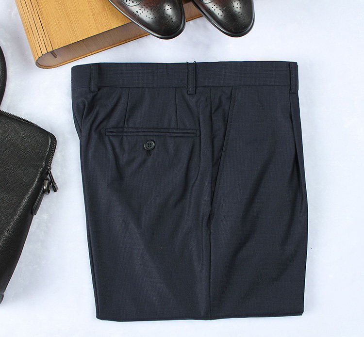 Break code Jagorsey pants men's spring business casual gross material long pants straight cylinder multiple sets XW3