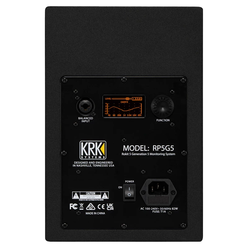 Новый мониторовый спикер KRK Rokit5/7/103 G5 RP5/RP6/RP7/RP8 G4 обновленная модель