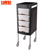 High-end beauty salon hairdressing supplies barber shop tool cabinet trolley rack hairdressing cart hair salon tool cart