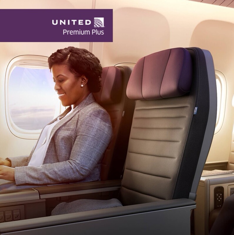 United Premium Plus Economy Class Upgrade by United Airlines
