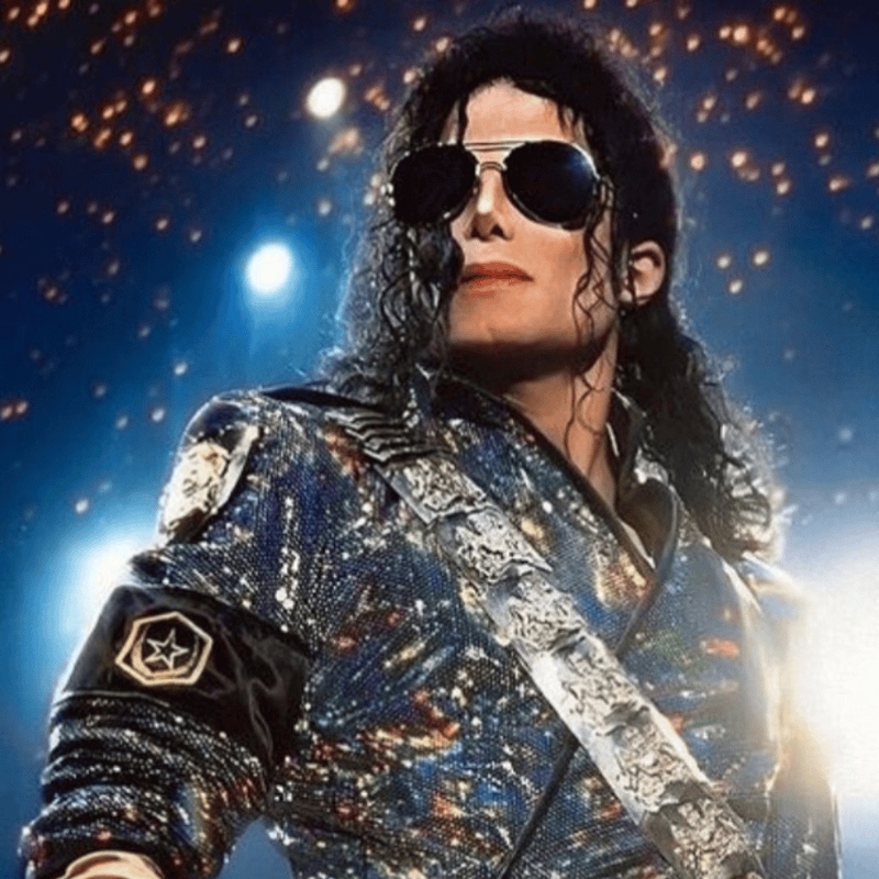 Michael Jackson Wig, Same Style as Used in His Performances, for Cosplay, Imitation Shows, and Sketches