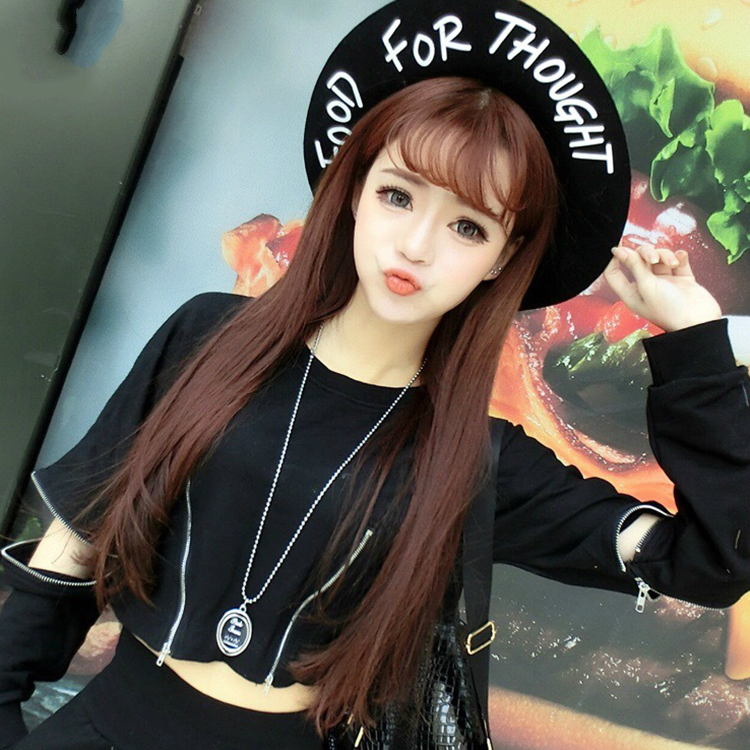 Perruque Long cheveux raides - Ref 2614121 Image 9