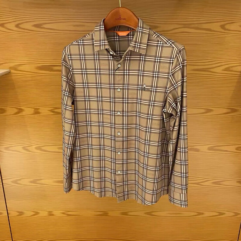 Biyinlefen 2025 Autumn Men's Fashion Classic Plaid Shirt Easy-Care Long-Sleeve Shirt Authentic Store Product Biyinlefen 2025 Autumn Men's Fashion Classic Plaid Shirt Easy-Care Long-Sleeve Shirt Authentic Store Product