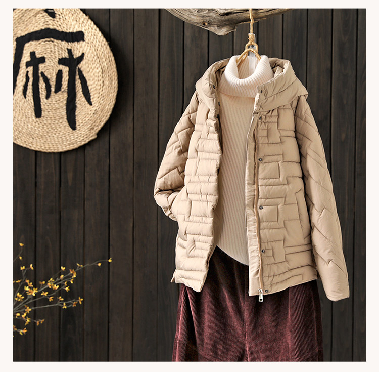 [Kết thúc mùa giải gấp 6,8 lần] Phụ nữ cotton trùm đầu ngắn mùa đông áo khoác mới áo khoác cotton dày áo phao ngắn nữ