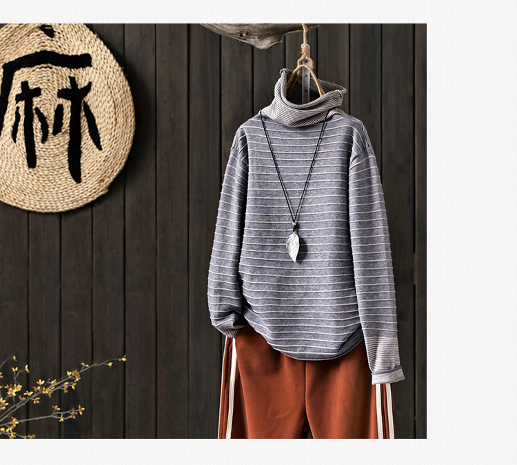 [Kết thúc giải phóng mặt bằng 2 mảnh rưỡi giá] Áo len cổ lọ retro cổ áo len đáy quần áo len nữ cổ cao áo khoác cardigan