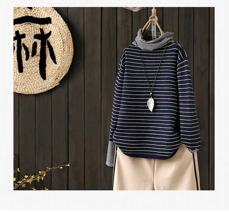 [Kết thúc giải phóng mặt bằng 2 mảnh rưỡi giá] Áo len cổ lọ retro cổ áo len đáy quần áo len nữ cổ cao áo khoác cardigan