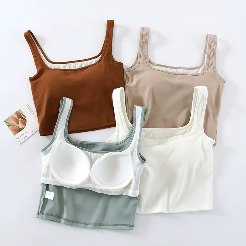 Black brace, tank top, tube top, push up bra, cute underwear, for small vest