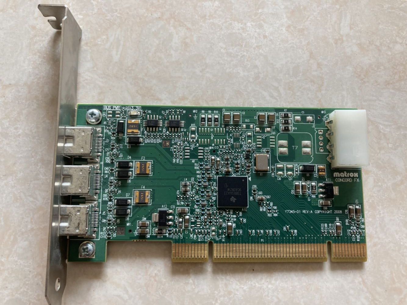 MATROX Maiventure CONCORD Y7345-01 CON3FX 1394B 1394B of the collection card spot