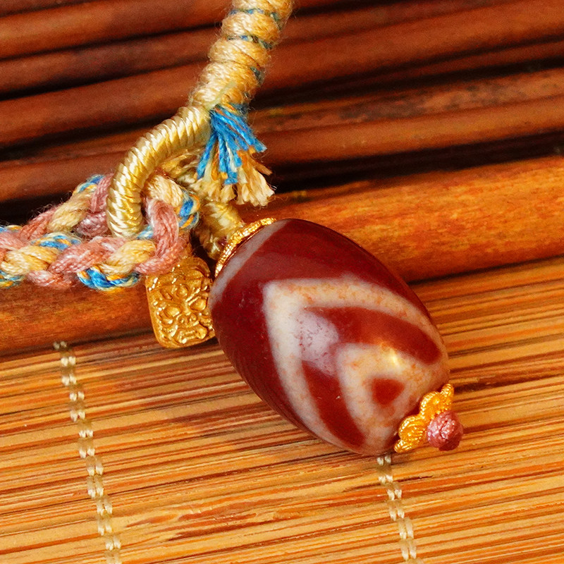 Set for a quick glance at the Yamagao Tianzhu DIY handmade design hand rope with a glance of jade medullary rope-Taobao