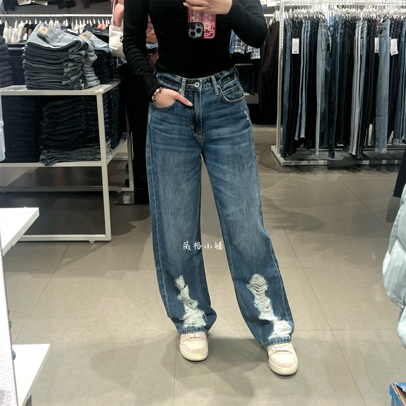 Spring New Lee Women's 428 Loose Straight-Leg Jeans Lwb241428101291-A05840