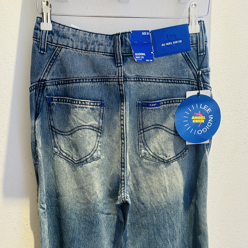 Lee X Angel Chen Limited Edition Loose Wide-Leg Women's Pants Lwb010346101291-A08454