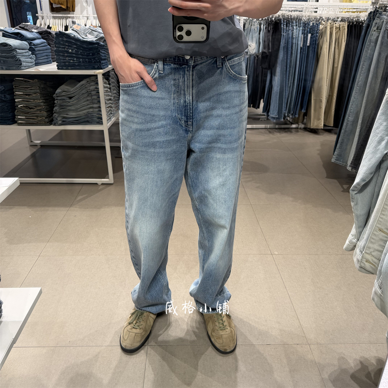 Lee Loose Wide-Leg 761 Straight-Leg Denim Men's Pants Lmb100761205167-A11302 Lee Loose Wide-Leg 761 Straight-Leg Denim Men's Pants Lmb100761205167-A11302
