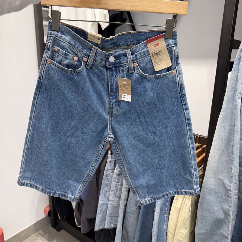 Summer Levis Slim Fit Denim Shorts for Men 39864-0004