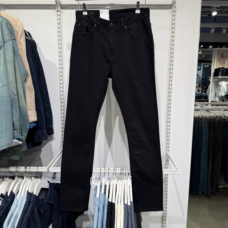 Lee Slim Fit Skinny Jeans 709 Black Denim Men's Pants Lmb100709206798-998L00