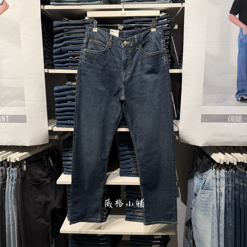 Thin Lee Loose-Fit 753 Straight-Leg Men's Jeans Lmb100753210894-A10220 Thin Lee Loose-Fit 753 Straight-Leg Men's Jeans Lmb100753210894-A10220