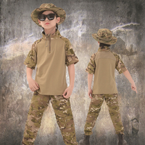 Childrens Military Expansion Summer Camp Camp Education Attire Scouts Uniforms Warrior CP Camouflate Martial Arts Suit