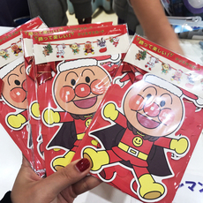 Поздравительная открытка 日本采购面包超人卡通祝福贺卡圣诞节日拉花创意卡片装饰生日礼物 Anpanman