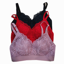 Autumn and winter style Si Nilan 39117 natural silk maintenance no steel ring sleep comfortable yoga sports bra