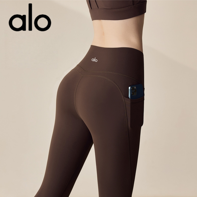 Aio Three-Dimensional Butt-Lifting Fitness Pants for Women with Pockets, High-Waisted Yoga Pants with No Awkward Lines, Running Tight-Fitting Tummy Control Sports Pants Aio Three-Dimensional Butt-Lifting Fitness Pants for Women with Pockets, High-Waisted Yoga Pants with No Awkward Lines, Running Tight-Fitting Tummy Control Sports Pants