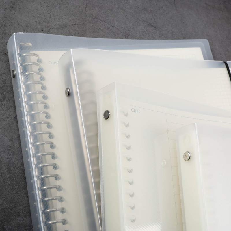 20 holes 26 holes loose-leaf notepad shell plastic binder porous outer skin A5B5 notebook shell customization