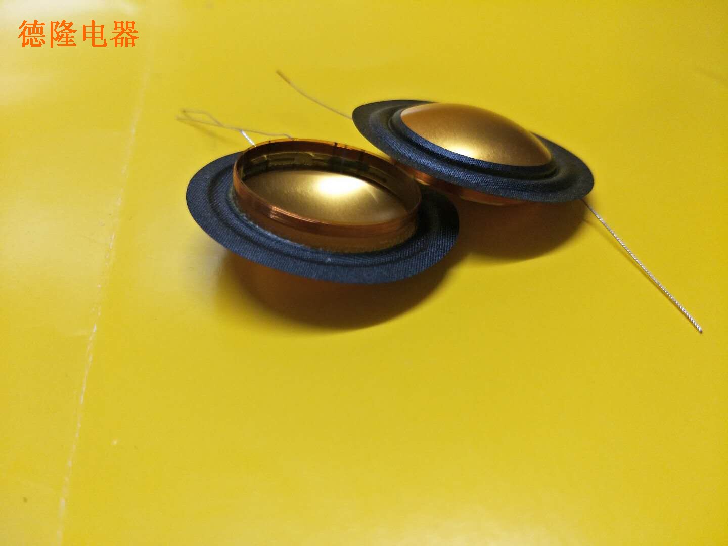 Imported gold titanium film composite wire edge Imported coil 25 5 core 25 4 treble coil audio and video coil