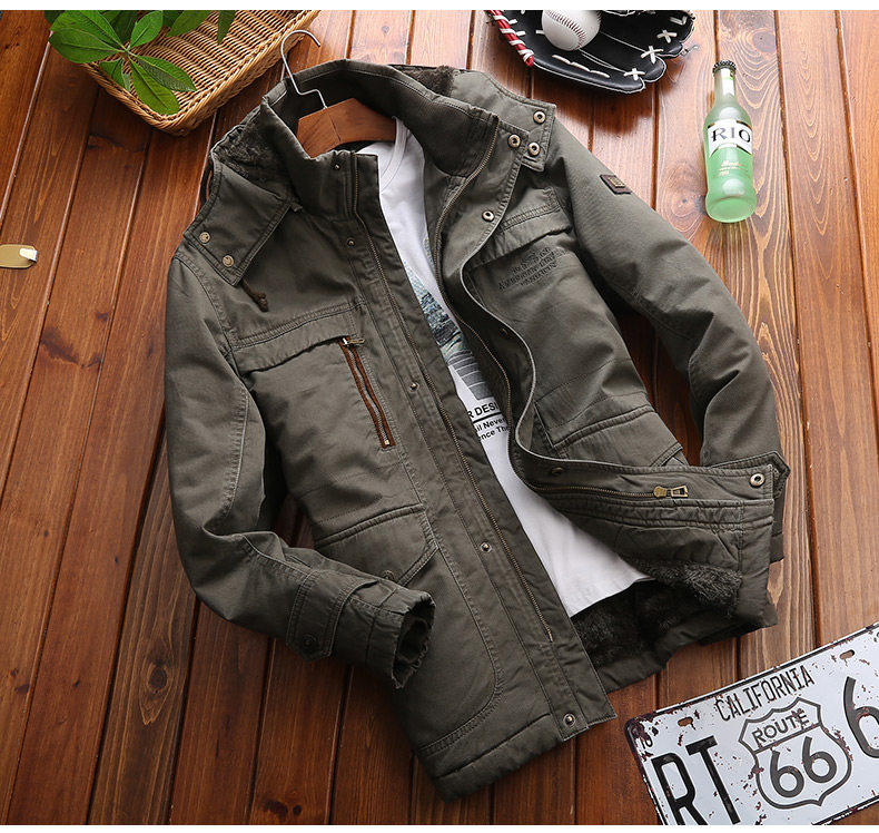 Blouson hiver pour homme NIANJEEP    - Ref 3113301 Image 11