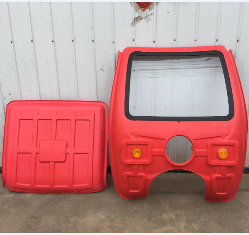 Motorcycle tricycle canopy fuel vehicle cab thickened nano-plastic electric front gear widened tempered glass