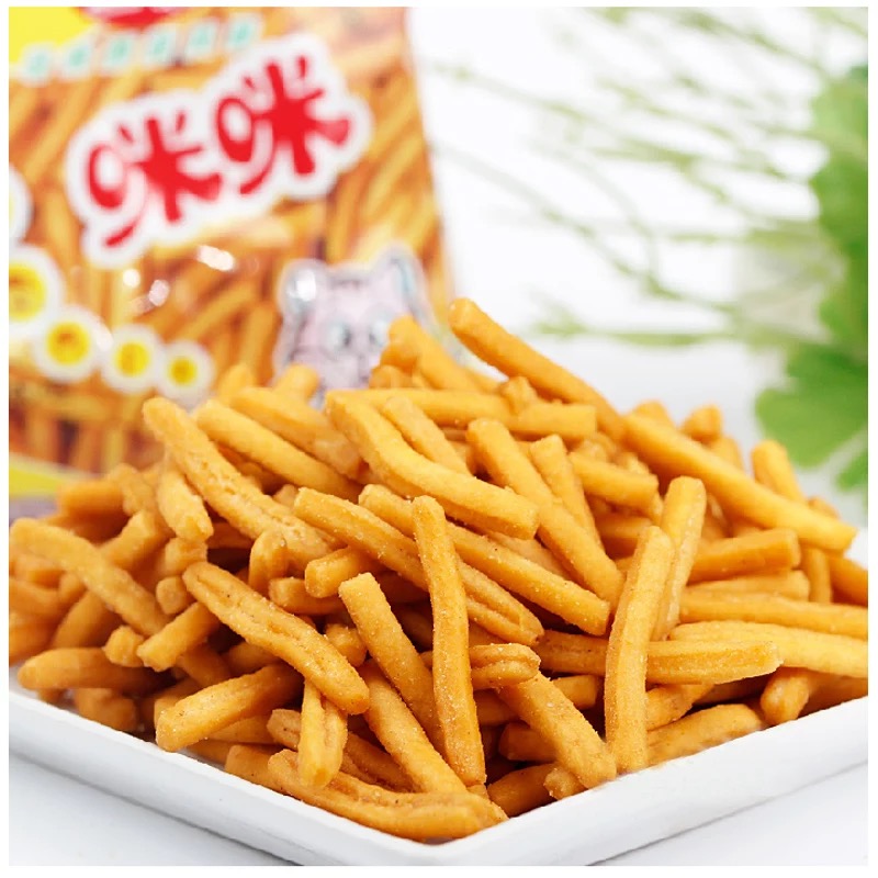 Authentic Maracia flavored Mimi Shrimp Strips Crab Taste Grain 20g 80 80 90 Post-child with nostalgic snacks