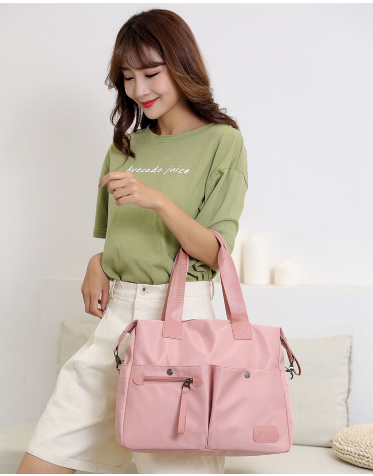 Túi du lịch khoảng cách ngắn nữ công suất lớn ánh sáng và túi thể dục thể thao đơn giản ra túi đeo túi xách túi duffel - Túi du lịch mẫu túi du lịch đẹp