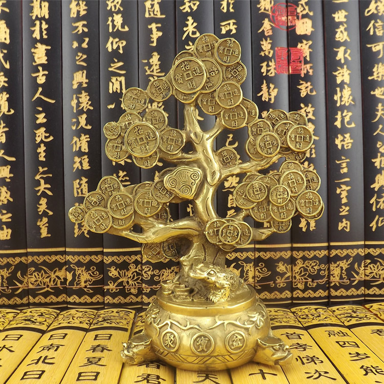 Pure Copper Money Tree, Brass Golden Toad, Copper Money Tree, Money Tree, Shop, Living Room, Home Decoration, Office Copper Ornaments Pure Copper Money Tree, Brass Golden Toad, Copper Money Tree, Money Tree, Shop, Living Room, Home Decoration, Office Copper Ornaments