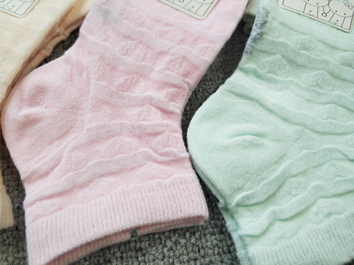 Girl Socks Pure Cotton Baby Anti-mosquito Socks Slim mesh Baby socks Summer breathable deodorant CUHK Socks Stocking