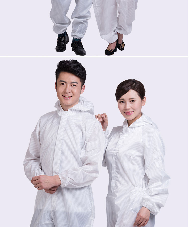 Xiêm overalls bụi và nhà máy xưởng tro phù hợp với sạch quần áo sạch phun sơn quần áo gỗ thêu chữ thêu đồ bộ nam cao tuổi
